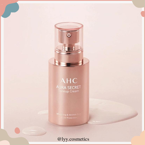 KEM DƯỠNG TRẮNG NÂNG TONE AHC AURA SECRET TONE UP CREAM