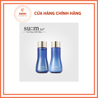 Cặp mini nước hoa hồng- sữa dưỡng sum xanh 20ml cấp nước kiềm dầu