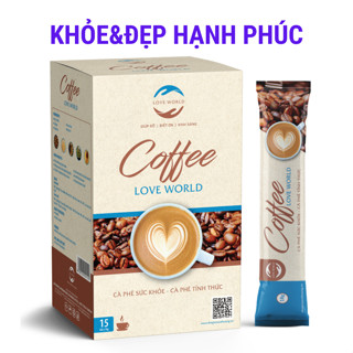 Nutrition Coffee Love World Thành Phần Tự Nhiên – 15 Gói