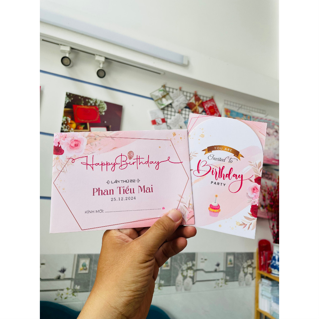 [SẴN THIỆP] Thiệp Thôi Nôi, Sinh Nhật, Đầy Tháng [MS223]
