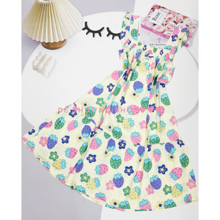 Đầm suôn sát nách tole lanh size XL từ 56-70kg