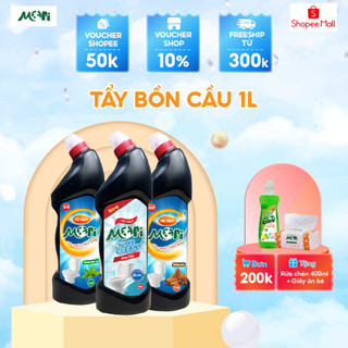 Tẩy Bồn Cầu Toilet MORI 1L, Tẩy Trắng Sạch Diệt Vi Khuẩn, Sáng Bóng Như Mới MR031