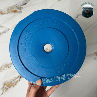 Vỏ tạ bánh nhựa 5kg tập GYm chưa nhồi (1 chiếc)