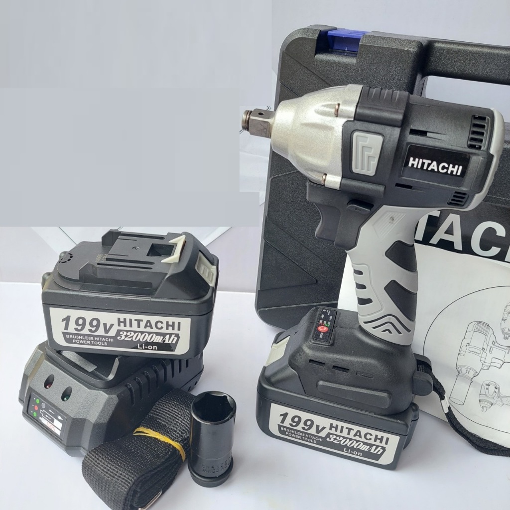 Siết Bulong Hitachi 199v Không Chổi Than