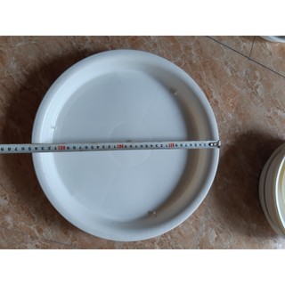 đĩa lót chậu nhựa tròn trồng cây D35 đường kính 34.5cm (đế lót chậu nhựa)