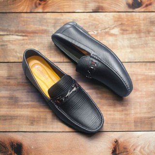 Giày lười nam da bò cao cấp bảo hành 12 tháng R07