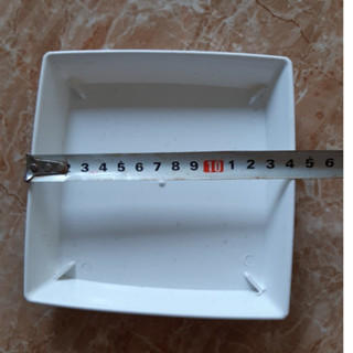 đĩa lót chậu nhựa vuông trồng cây v15 cạnh 14cm (đế lót chậu nhựa)