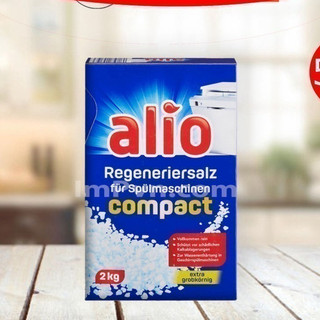 Muối rửa bát Alio 2kg - Muối Somat, Muối Finish