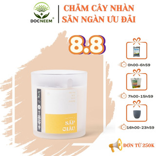 Nến thơm Sắp giàu handmade Monrovia mang hương thơm Tone gỗ và hoa - Sang trọng, trọng lượng 230gr