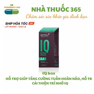 [Hỗ trợ não] Thực phẩm bảo vệ sức khỏe IQ Box – 30 túi – Date 2024/2025