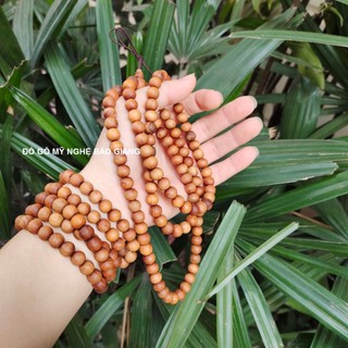 Vòng tay gỗ ngọc am thơm ngọt ngào 108 hạt size 8 ly