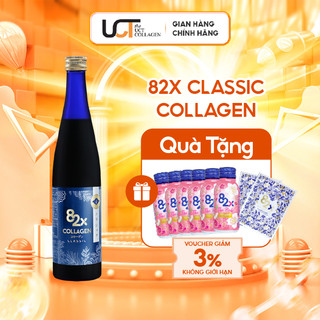 Nước uống đẹp da uct 82x collagen classic chống lão hóa giảm nhăn trẻ hóa toàn diện