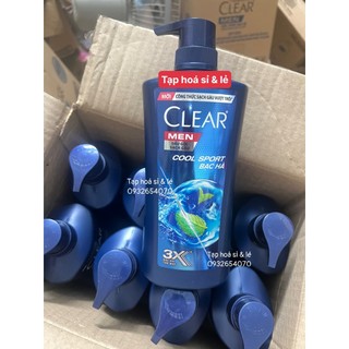 Dầu gội đầu cho nam Clear Men chai 630g
