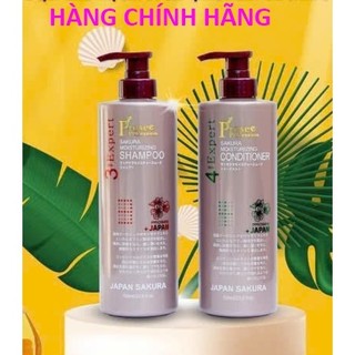  Dầu Gội Xả Mềm Mượt Cải Thiện Da Đầu Nhạy Cảm PROSEE SAKURA 