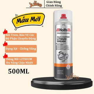Mỡ bò nước bôi trơn chịu nhiệt holts 500ml dạng xịt - chai xịt mỡ bò bôi trơn sản xuất anh quốc cao cấp