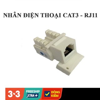 Nhân Điện Thoại, Hạt Điện Thoại, Nhân Ổ Cắm Điện Thoại RJ11 Cat3, Nhân Điện Thoại rj11