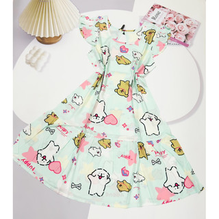 ĐẦM CÁNH TIÊN ĐUÔI CÁ SIZE XL(56-dưới 70kg)