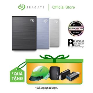 Ổ cứng di động ssd seagate one touch ssd 2tb usb_c + phục hồi dữ liệu rescue