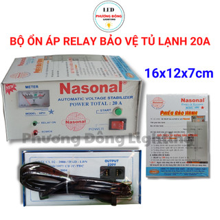 Bộ Relay ổn áp bảo vệ thiết bị lạnh Nasonal 20A