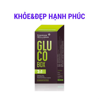 [ Gluco box tiểu đường - Siberian ] Hộp GLUCO/Kiểm soát đường - Bộ hộp hàng ngày – 30 gói/hộp – 4 viên/túi