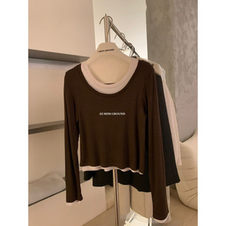 /𝙇𝙞𝙣𝙝𝙖𝙣𝙤𝙛𝙛𝙞𝙘𝙞𝙖𝙡/ ÁO THUN TRƠN LAYER I MISS LINENE 70319🇰🇷