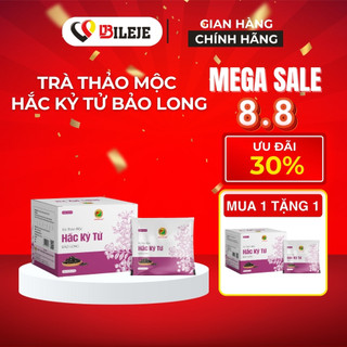 Trà thảo mộc hắc kỷ tử - bảo long - hàng chính hãng
