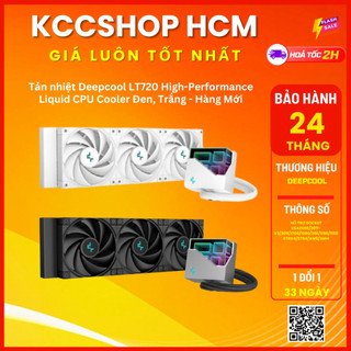 Tản nhiệt Deepcool LT720 High-Performance Liquid CPU Cooler Đen, Trắng - Chính hãng Bảo hành 24 tháng