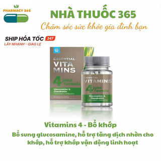 Thực phẩm bảo vệ sức khỏe Essential Vitamins 4 Glucosamine & Chondroitin