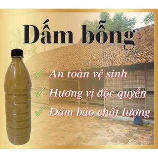 Dấm Bỗng nếp 1000ml.thơm nức mũi.nấu canh chua riêu cua