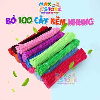Bó 100 Cây kẽm nhung sáng tạo cho bé