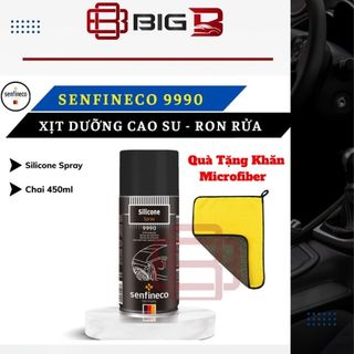 Xịt Dưỡng Cao Su Gioăng Cửa Ô Tô SENFINECO 9990 nhập khẩu ĐỨC - CHÍNH HÃNG - HSD 5 năm BIG B STORE