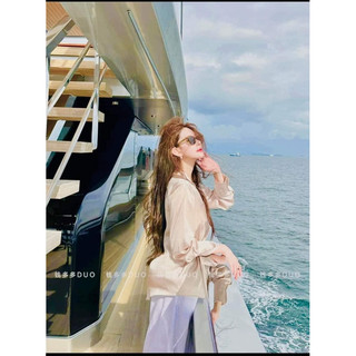 Áo sơ mi lụa HM auth