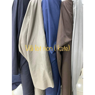 Vải lót  kate (non)xuất dư khổ 115cm của Nhật-Phụ liệu may mặc