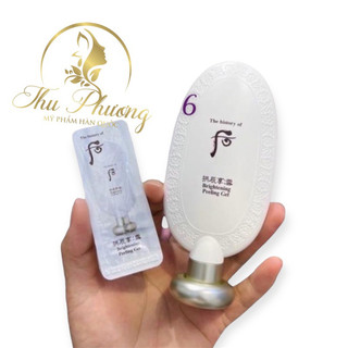 Gói tẩy da chết trắng da whoo 2ml