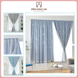 Rèm cửa sổ rèm cửa dán tường chống nắng tiện lợi hình ngôi sao (M3) - RÈM HOÀI AN
