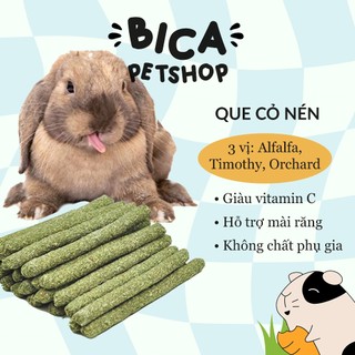 [Mã BICACUTIE 15%OFF] Combo 5 Que cỏ mài răng cho Thỏ, Chuột lang, Sóc bắc mỹ, Hamster,...