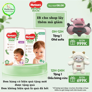 Quà tặng Bỉm Huggies Nature Made cho bé