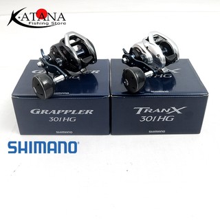 Máy câu cá shimano grappler 301hg - tranx 301hg