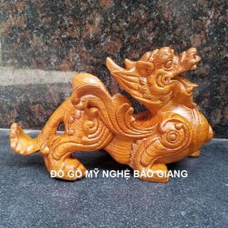 Cặp tỳ hưu gỗ hương dài 20 cm