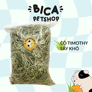 [Mã BICACUTIE 15%OFF]  Cỏ Timothy khô 500g - 2nd cut cho Thỏ, Chuột Lang, Chinchilla, Sóc Bắc Mỹ