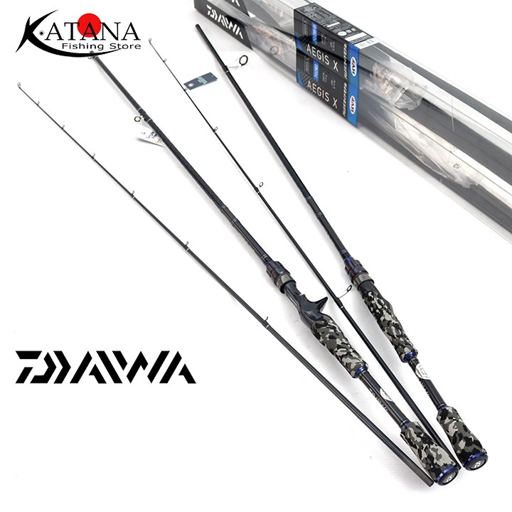Cần Câu Lure DAIWA AEGIS X - Máy Đứng. Máy Ngang