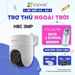 [Nhập ELEZ15 giảm 10%] Camera EZVIZ WI-FI H8C 2MP/3MP (1080P/2K) Ngoài Trời 360 Độ, Nén Video H265, Ghi Hình Màu
