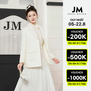 Áo tweed thiết kế jm dress design 4 túi ốp ve mèo 5t12.2310tw