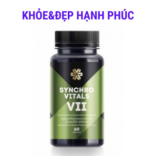 [ Syn 7 mắt - Siberian ] Thực phẩm bảo vệ sức khỏe SYNCHROVITALS VII siberian – 60 viên/lọ