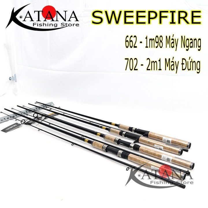 Cần Câu Lure Chính Hãng - DAIWA SWEEPFIRE - 1m98 2m1