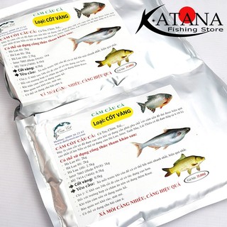 Cám Câu Cá - Cốt Vàng, Cốt Đen, Cốt K52 Bịch 500gr