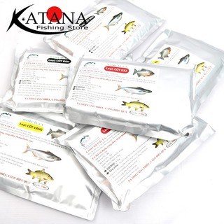 Cám Câu Cá - Cốt Vàng, Cốt Đen, Cốt K52 Bịch 500gr