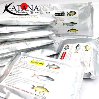 Cám Câu Cá - Cốt Vàng, Cốt Đen, Cốt K52 Bịch 500gr
