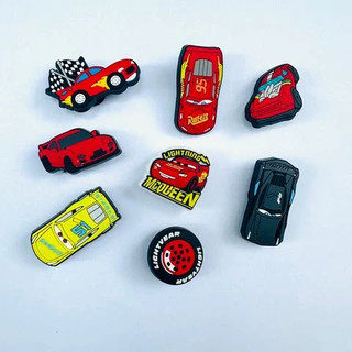 SET 8 Jibbitz sticker gắn dép Crocs bé trai, Charm phụ kiện icon gắn dép đáng yêu cho bé TRAI