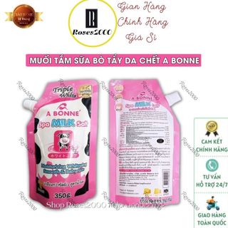 Muối Tắm Tẩy Tế Bào Chết Chiết Xuất Sữa Bò A Bonne Spa Milk Salt